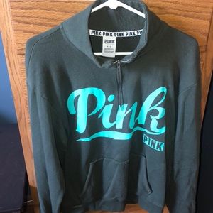 PINK Victoria Secret Pull Over Quarter Zip